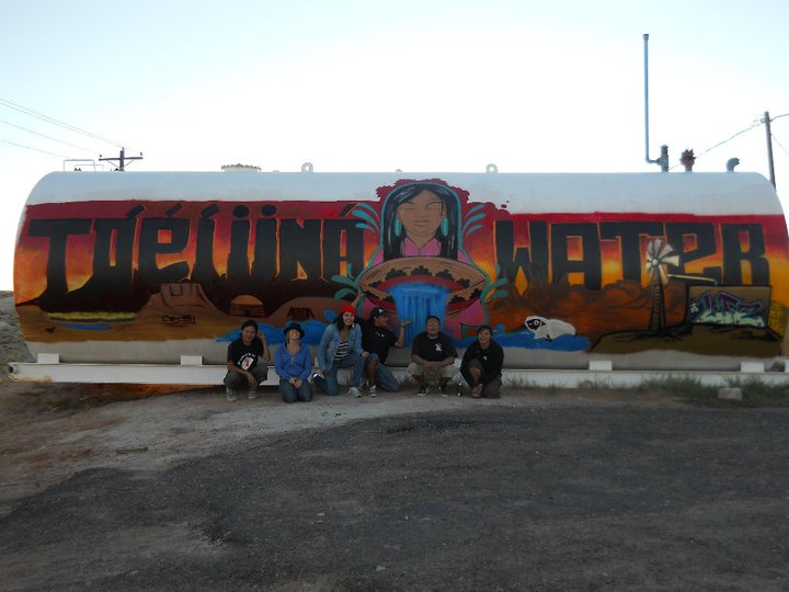 Water is life Krew rockin the Navajo Nation!